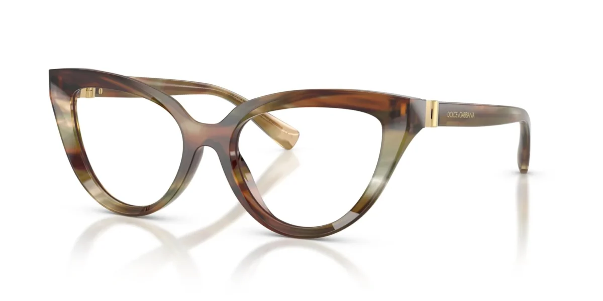 Dolce & Gabbana DG3414 3446 - Striped Orche