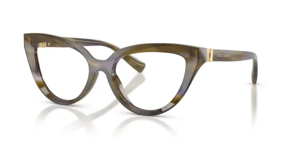 Dolce & Gabbana DG3414 3447 - Striped Olive
