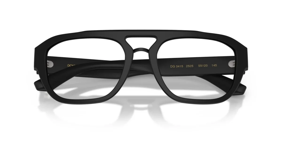 Dolce & Gabbana DG3415 2525 - Matte Black