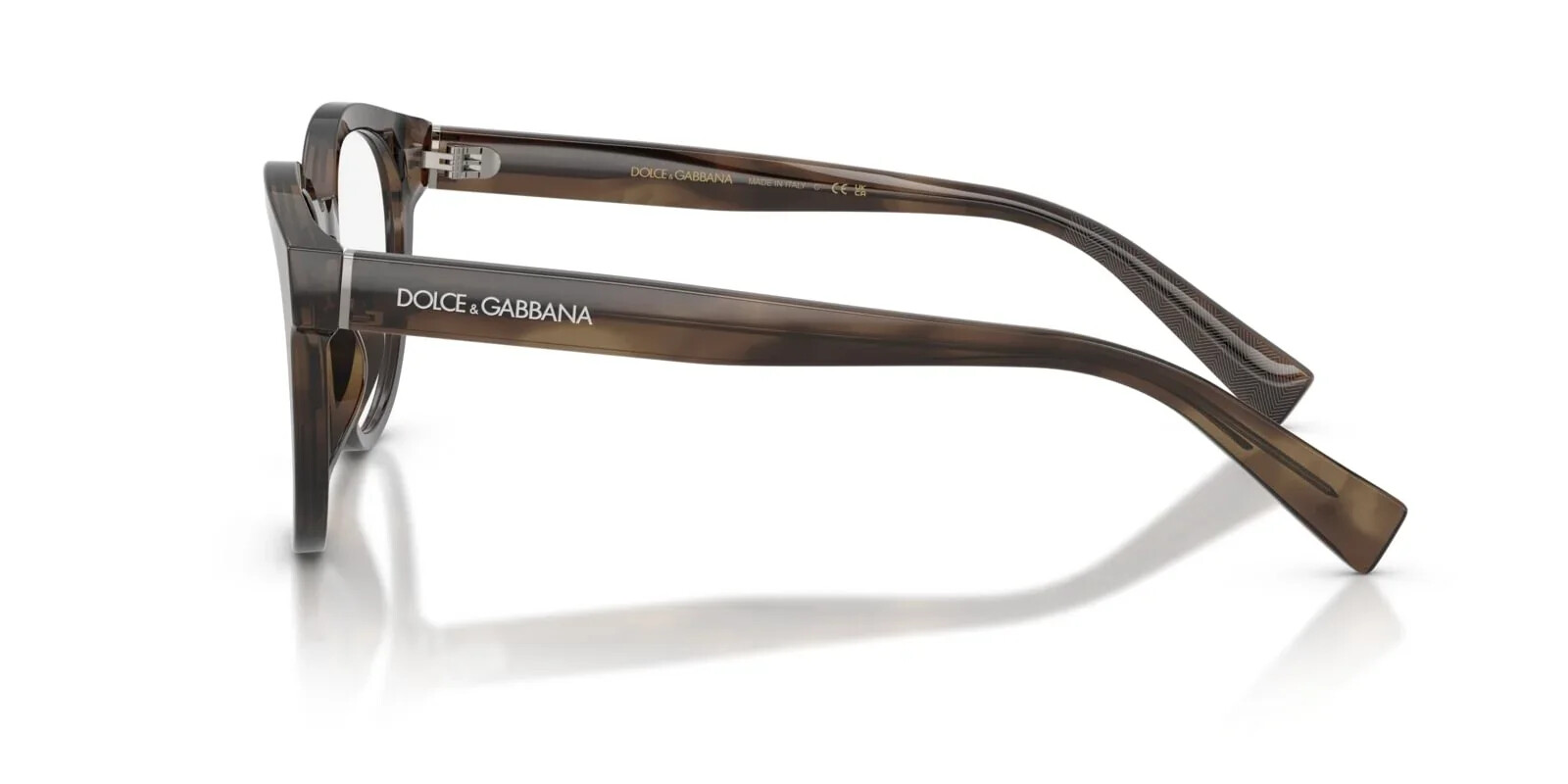 Dolce &Amp; Gabbana Dg3421 3 Dolce & Gabbana DG3421 3200 - Striped Tabacco