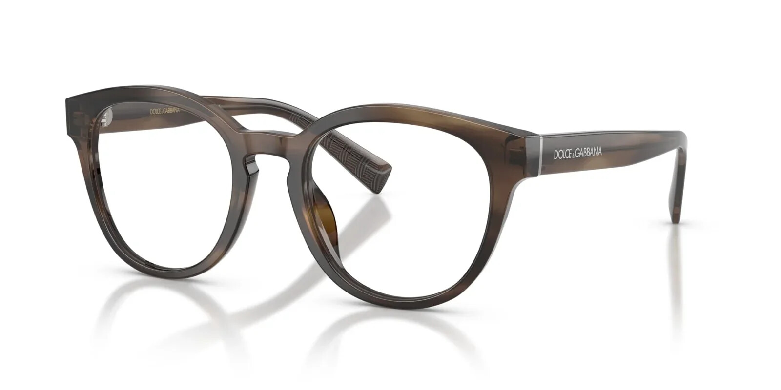 Dolce &Amp; Gabbana Dg3421 2 Dolce & Gabbana DG3421 3200 - Striped Tabacco