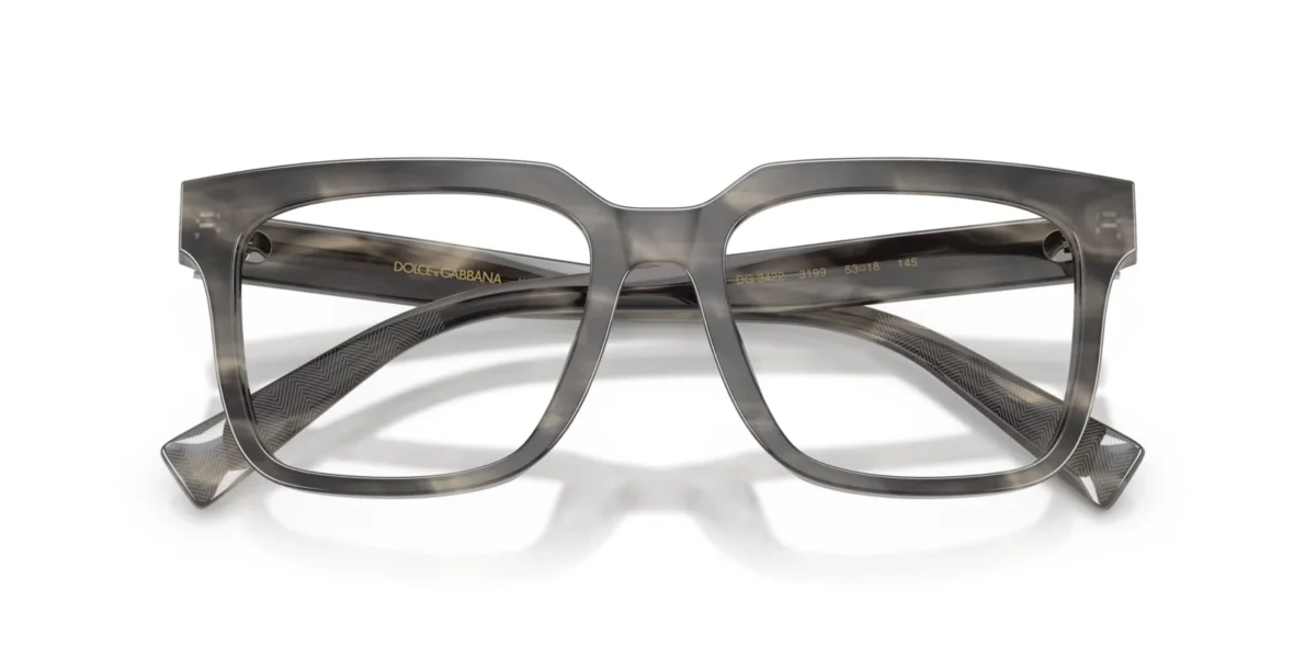 Dolce & Gabbana DG3422 3199 - Striped Grey