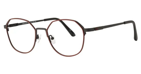 Konishi KS1704 C3 - Black / Burgundy