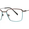 Konishi KS1707 C1 - Chocolate / Aqua