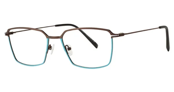 Konishi KS1707 C1 - Chocolate / Aqua