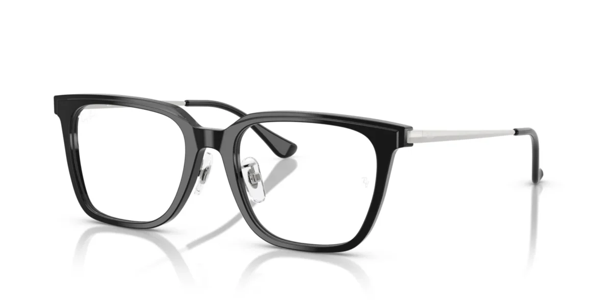 Ray-Ban RX5442D 2000 - Black - Temple color: Silver