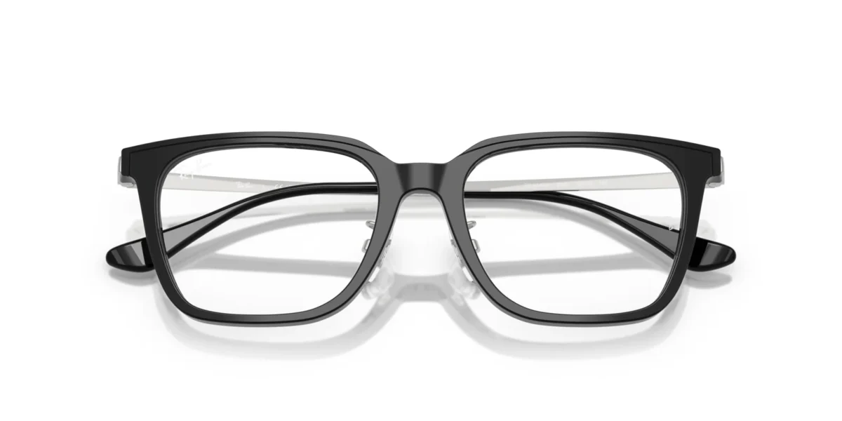 Ray-Ban RX5442D 2000 - Black - Temple color: Silver