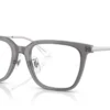 Ray-Ban RX5442D 8268 - Transparent Grey - Temple color: Silver