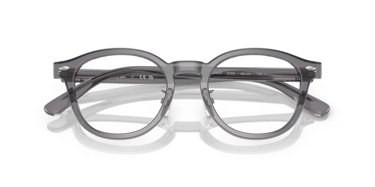 Ray-Ban RX5442D 8268 - Transparent Grey