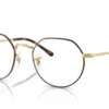 Ray-Ban RX6465 3188 - Matte Havana on Matte Arista Gold