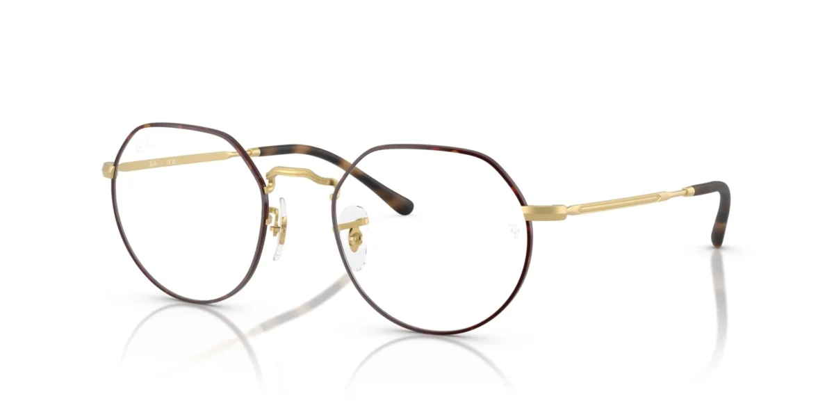 Ray-Ban RX6465 3188 - Matte Havana on Matte Arista Gold