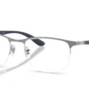 Ray-Ban RX6513 2620 - Matte Black on Silver