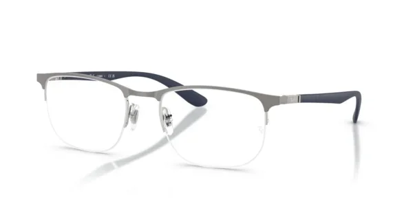 Ray-Ban RX6513 2620 - Matte Black on Silver