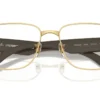 Ray-Ban RX6532 2500 - Arista Gold Temple color: Sand Brown