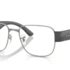 Ray-Ban RX6532 2502 - Gunmetal Temple color: Sand Grey