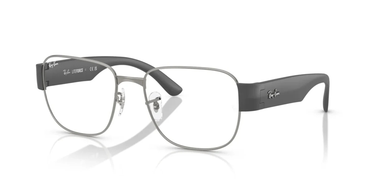 Ray-Ban RX6532 2502 - Gunmetal Temple color: Sand Grey