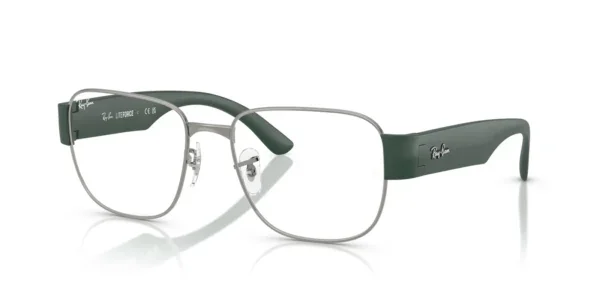 Ray-Ban RX6532 3190 - Gunmetal Temple color: Sand Green