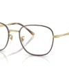 Ray-Ban RX6534 3188 - Matte Havana on Matte Gold