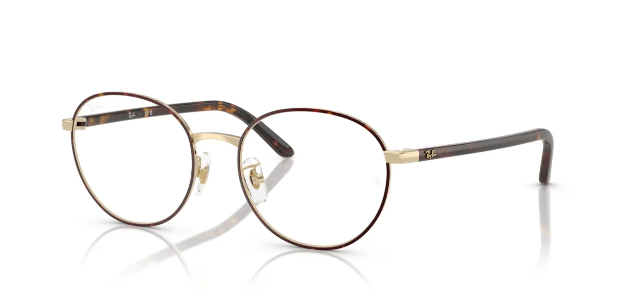 Ray-Ban RX6538D 3193 - Havana on Pale Gold