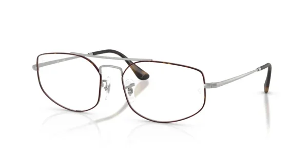 Ray-Ban RX6545 3194 - Matte Havana on Matte Silver