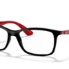 Ray-Ban RX7047 2475 - Black - Temple color: Red