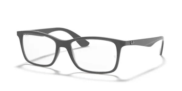 Ray-Ban RX7047 5482 - Transparent Grey - Temple color: Grey