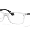 Ray-Ban RX7047 5943 - Transparent - Temple color: Black