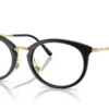 Ray-Ban RX7255 2000 - Black - Temple color: Arista Gold