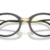 Ray-Ban RX7255 2000 - Black - Temple color: Arista Gold