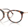 Ray-Ban RX7255 5687 - Striped Havana - Temple color: Rose Gold