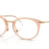 Ray-Ban RX7255 8124 - Transparent Beige - Temple color: Rose Gold