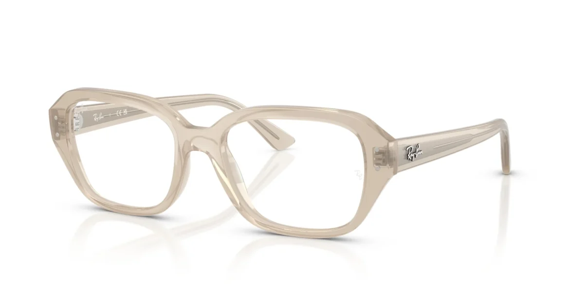 Ray-Ban RX7258 8433 - Cloudy Worm White
