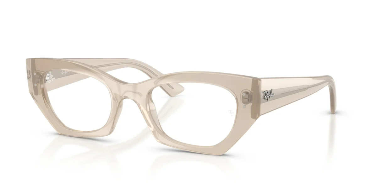 Ray-Ban RX7330 8433 - Shiny Cloudy Warm White