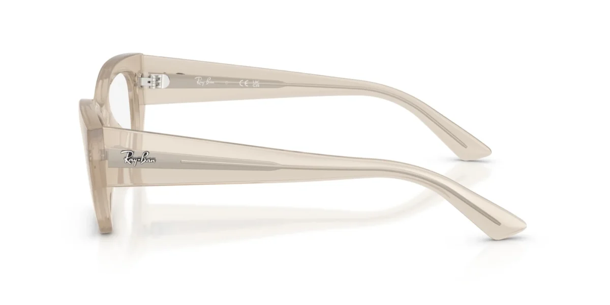 Ray-Ban RX7330 8433 - Shiny Cloudy Warm White