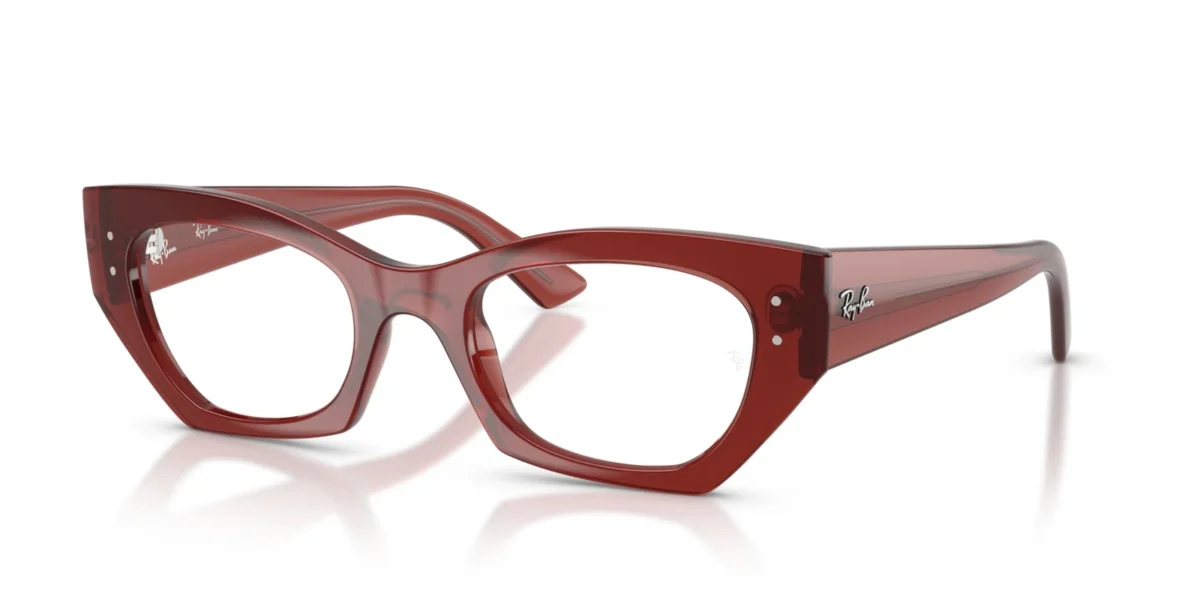 Ray-Ban RX7330 843 - Shiny Rusty Brown