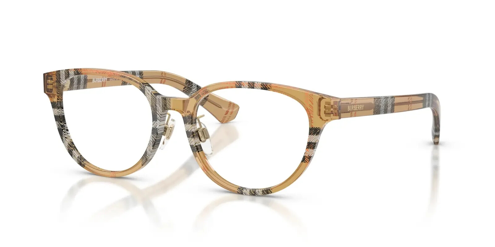 Burberry Be2448D 2 Burberry BE2448D 4163 - Check Sand