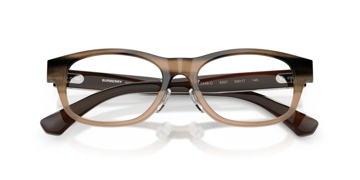 Burberry BE2449D 4207 - Striped Beige