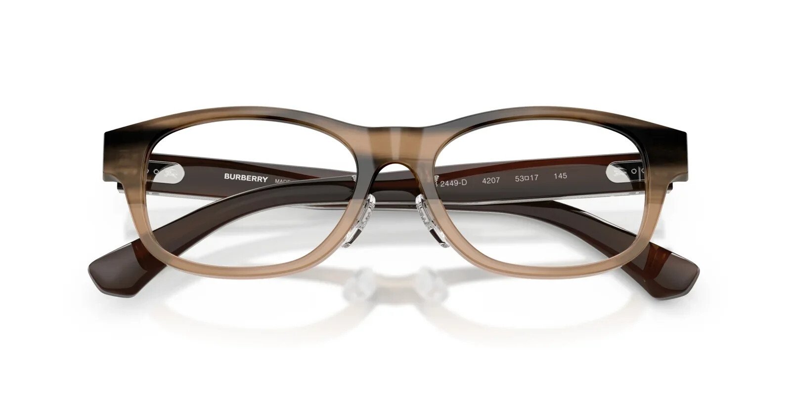 Burberry BE2449D Eyeglasses Authentic Men's Rectangle Acetate