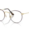 Ray-Ban RX3447V 3188 - Matte Havana on Matte Arista Gold