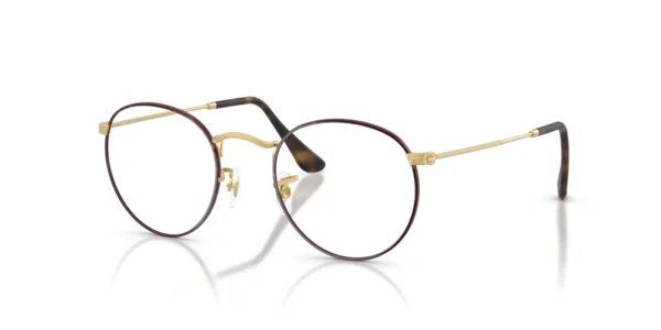 Ray-Ban RX3447V 3188 - Matte Havana on Matte Arista Gold