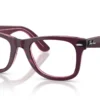 Ray-Ban RX4340V 8364 - Violet on Transparent Pink