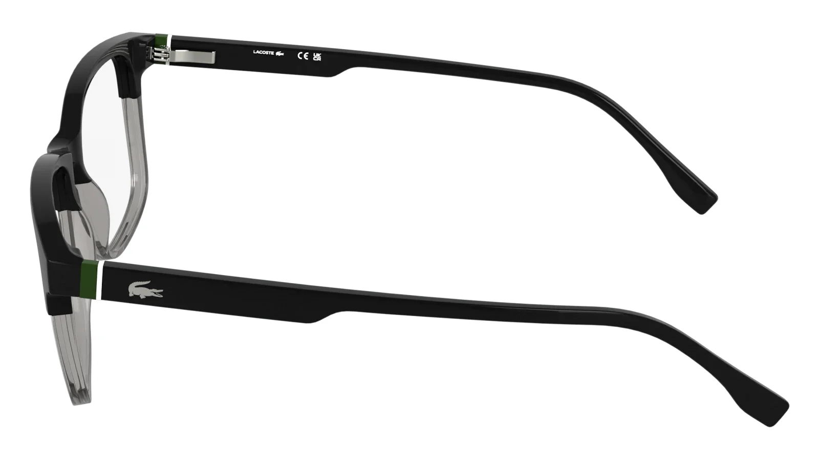 Lacoste L4002 3 Lacoste L4002 001 - Black / Transparent Grey