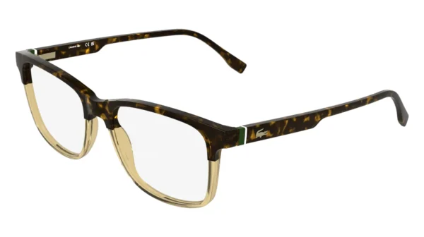 Lacoste L4002 217 - Havana / Transparent Caramel