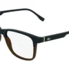 Lacoste L4002 410 - Blue / Transparent Brown