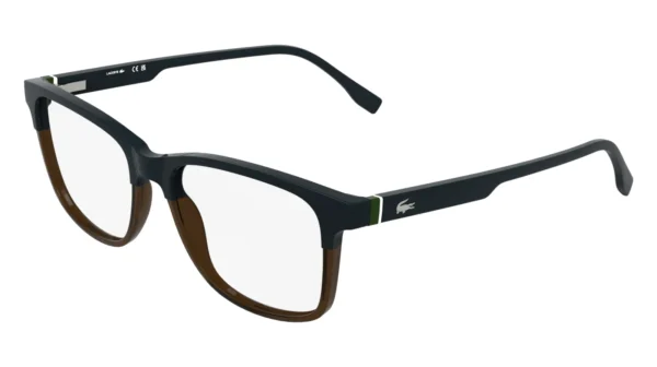 Lacoste L4002 410 - Blue / Transparent Brown