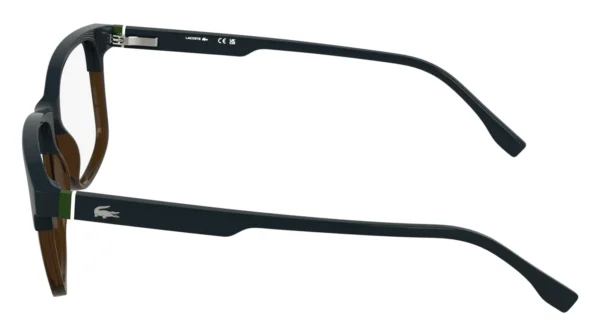 Lacoste L4002 410 - Blue / Transparent Brown