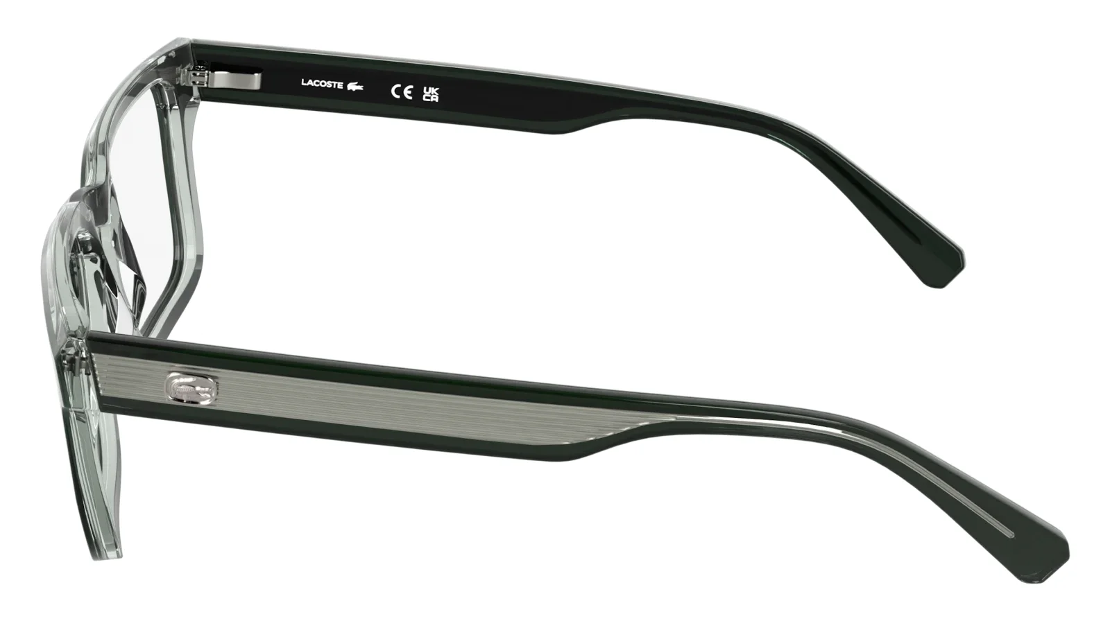 Lacoste L4003 12 Lacoste L4003 318 - Transparent Dark Green