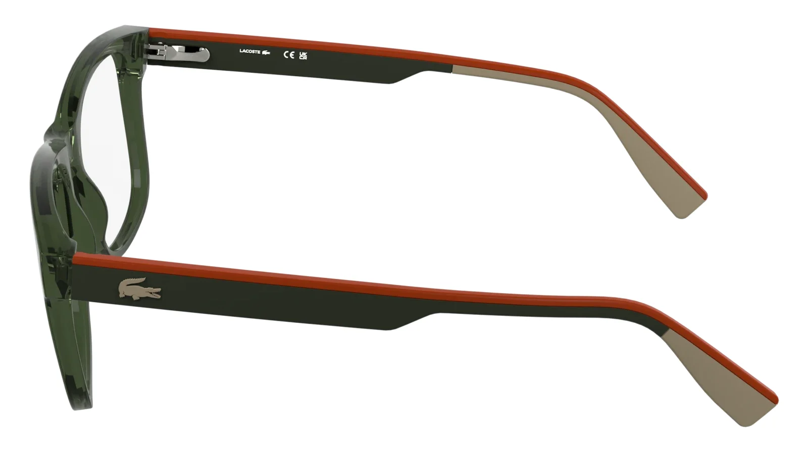 Lacoste L4004 6 Lacoste L4004 275 - Transparent Khaki