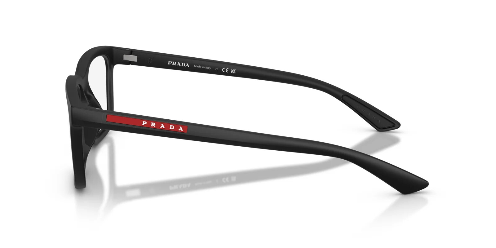 Prada Linea Rossa Ps 02Svf 3 Prada PS 02SVF 1BO1O1 - Matte Black