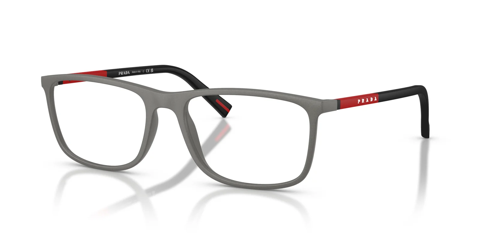 Prada Linea Rossa Ps 03Qv 7 Prada PS 02QV 16X1O1 - Grey Silver